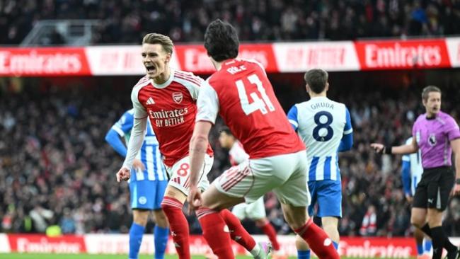 Bawa Arsenal Menang dengan Golnya, Odegaard Girang